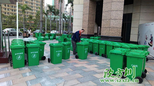 欣方圳塑料環(huán)保垃圾桶，天津市場銷量倍增