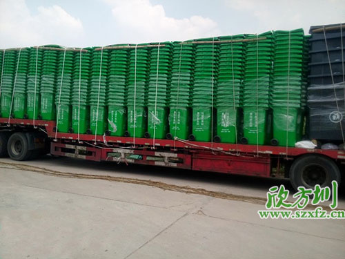 欣方圳塑料環(huán)保垃圾桶，天津市場銷量倍增