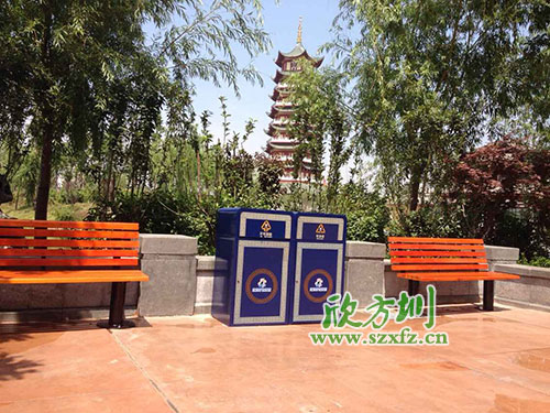 戶外分類彩繪垃圾桶什么品牌好？欣方圳為您推薦