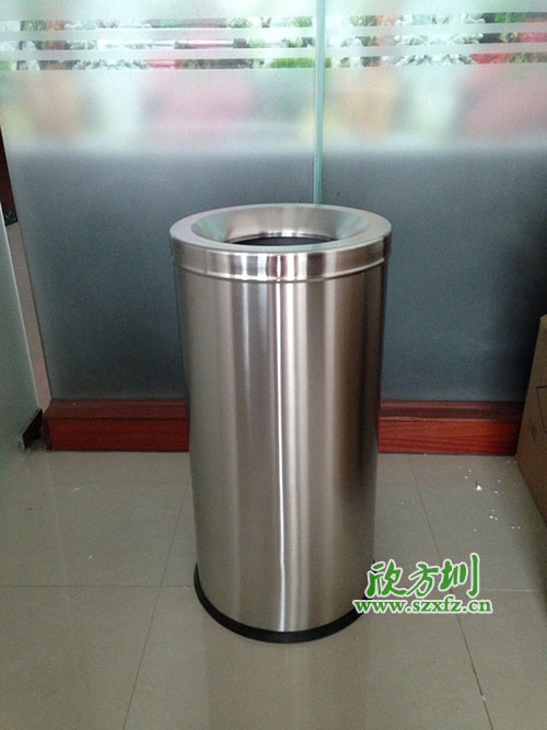  港式不銹鋼圓形垃圾桶哪里找，就找深圳欣方圳