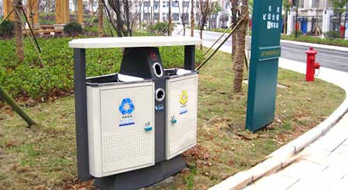 戶外垃圾桶的材質有哪些？