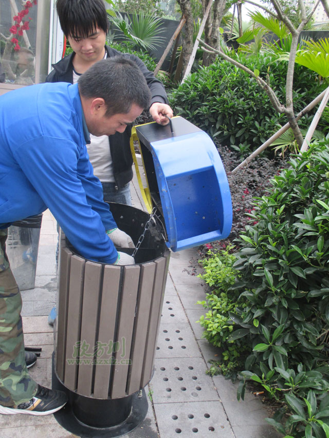 深圳房地產(chǎn)用什么垃圾桶？