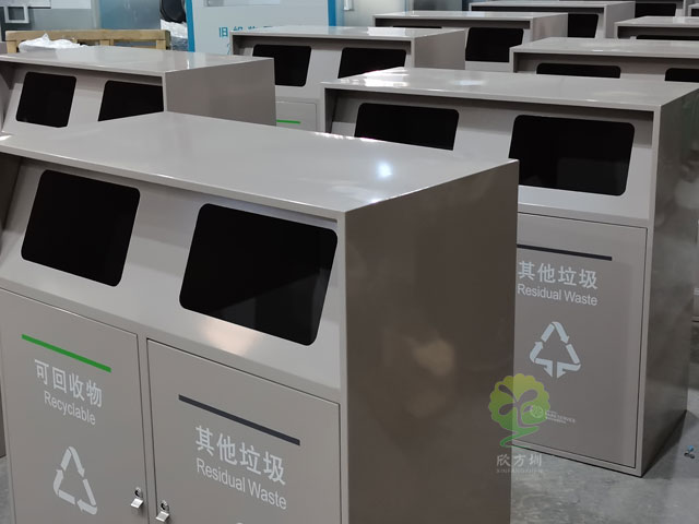 提升公共空間品質，深圳金屬垃圾桶助你一臂之力